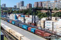 В январе - августе контейнерные перевозки по сети РЖД снизились на 3,9% год к году