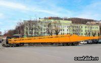 В Находкинский порт прибыли крупногабаритные металлоконструкции третьего портального крана