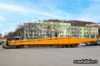 Находкинский МТП получил самые крупногабаритные детали третьего портального крана «Витязь»