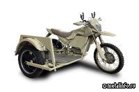 «Калашников» представил новую модель электрического мотоцикла Иж-Эндуро с коляской