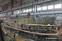 Завод «Красная Кузница» начал сборку корпуса второго пассажирского судна проекта РЕГК.126