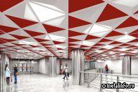 Вестибюль станции метро «Яхромская» украсят гранитом и металлическими панелями