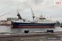 ОСК приступила к заводским ходовым испытаниям морозильного траулера «Капитан Юнак»