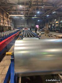 Деденевский завод металлоизделий запустил линию про производству профлиста Н75