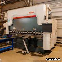 Гибка листового проката на прессе в РОМЕК НН (видео)