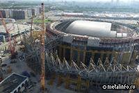 СПК-Чимолаи смонтировал купол СКА Арены в Петербурге