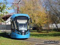 Подготовка к запуску второго беспилотного трамвая началась в Москве