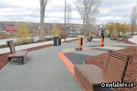 Металлоинвест поддержал благоустройство набережной в Старом Осколе