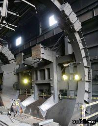 На Уральской стали идет капитальный ремонт вагоноопрокидывателя №1