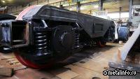 Энергоспецмаш изготовил для Алчевского меткомбината тележку трансферкара